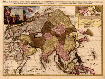 Map of Asia 1680