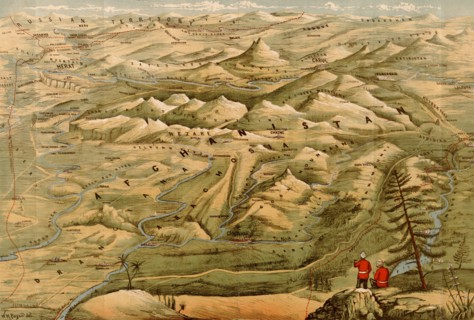Afghanistan & the approaches to India 1900
