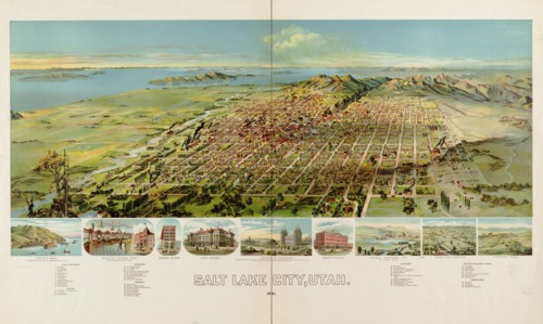 St. Lake City, Utah 1891 1891
