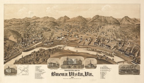 Buena Vista, Virginia 1891 1891