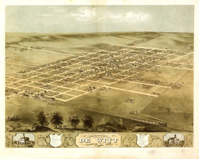 DeWitt. Iowa 1868 1868