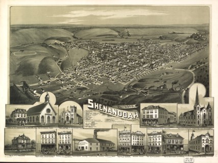 Shenandoah, Pennsylvania 1889 1889