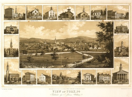 View of York, Pennsylvania