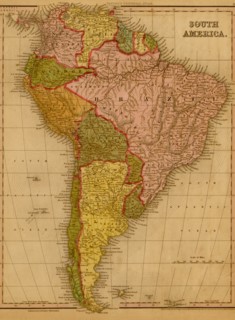 South America - 1844 1844