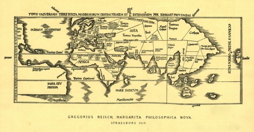 World Map 1525