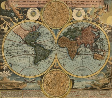 World Map 1716