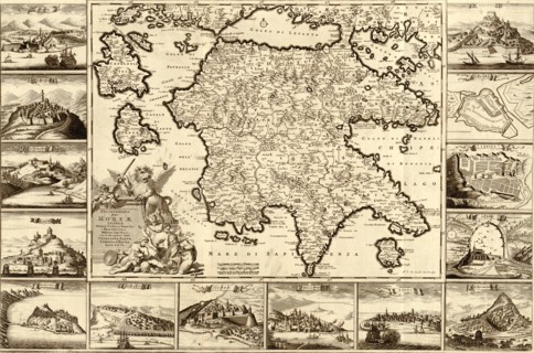 Greece & Peloponnesian 1688