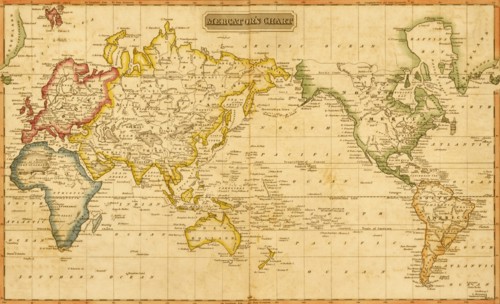Mercator's Chart -1817