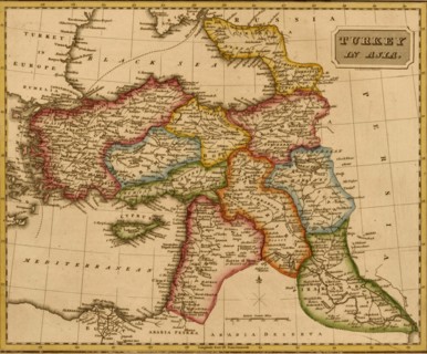 Turkey in Asia - Middle East - 1817