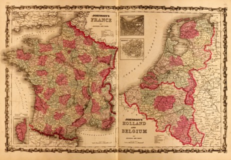 France, Holland & Belgium 1862