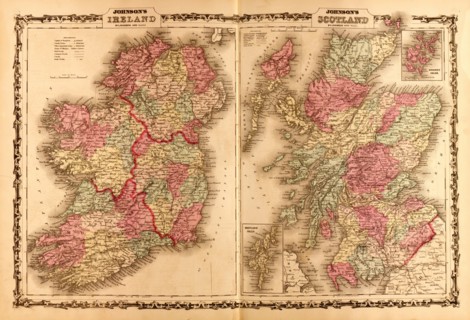 Ireland & Scotland 1862