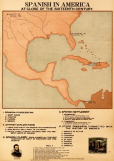 Spanish in America in 16th Century 1898