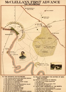 McClellan's 1st Advance on Richmond 1898