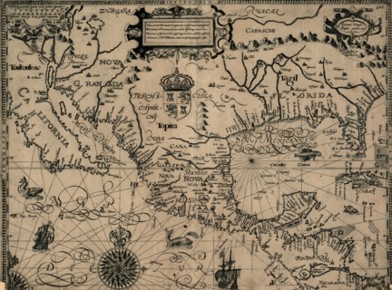 New World over which Spain Governs 1600