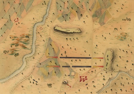 Mexican War Battle Map - 1848 1848