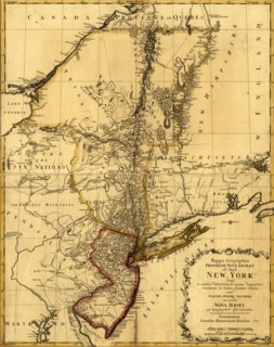 New York & New Jersey during the Revolution - 1778