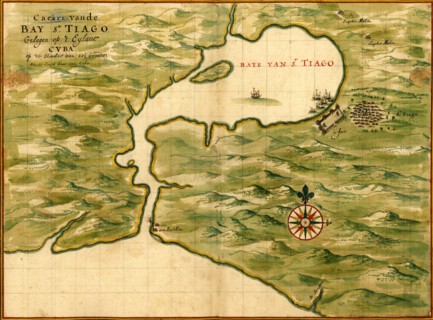 Cuba, Santiago Bay 1639