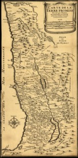 Map of the Promised Land 1720
