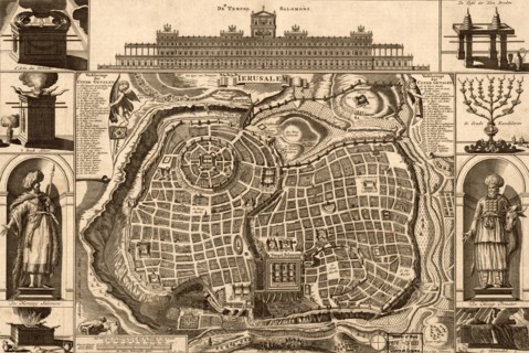 Jerusalem & Solomon's Temple 1777