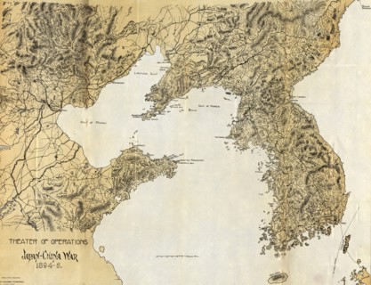 Theater of operations, Japan-China War, 1894-5 1902