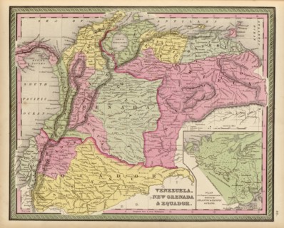 Venezuela, New Grenada & Ecuador - 1849
