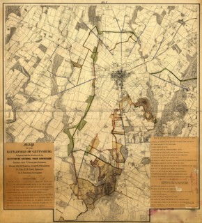 Gettysburg Battlefield 1898