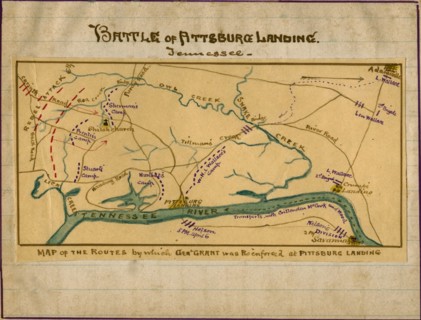 Battle of Shiloh, Pittsburg Landing 1862
