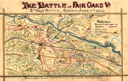 Battle of Fair Oaks 1862