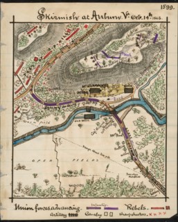 Skirmish at Auburn, Virginia 1863
