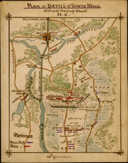 Battle of South Mills. Dismal Swamp Canal, N.C. 1862