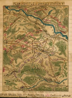 Battle of Savage's Station Va. 1862