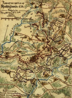 Battle of Spotsylvania C.H., Virginia : fought May 8th to 21st 1864. 1864