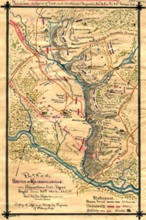 Battle of Mechanicsville or Beaverdam Creek 1862