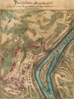 Battle of Ball's Bluff Va. Fought October 21st 1861. 1862