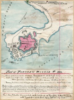 Plan of Fortress Munroe, Va., 1862. 1862
