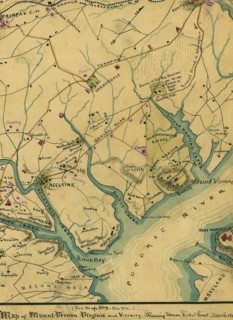 Mount Vernon, Virginia and vicinity, Union picket lines, March 1861 1861