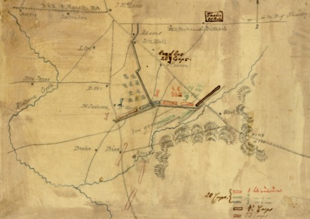 General Sherman's march south through Georgia then north to Virginia. 1864