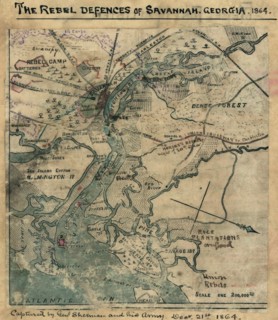 Attack on Ft. Pulaski. Savannah, Georgia, April 1862. 1862