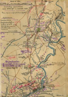 Battle of Chancellorsville, including operations from April 29th to May 5th, 1863. 1863