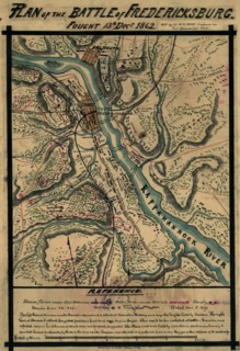Battle of Fredericksburg. Fought 13th December. 1862
