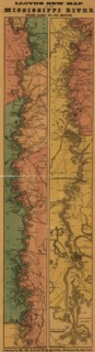 Mississippi River from Cairo to its mouth - 1863  1863