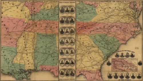 Western Territory in the War Between the States - 1861 1861