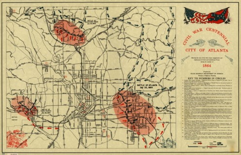 City of Atlanta, Civil War Deployments 1864-1965