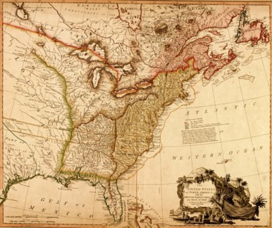 British Territories in North America - 1784 1784