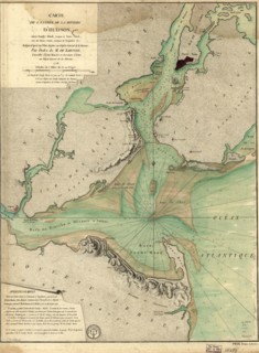 French Map of the Hudson River Valley - 1778