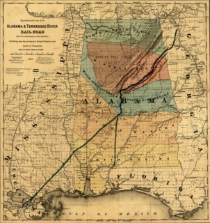 Alabama & Tennessee River Rail Road - 1867 1867