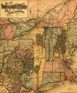 Boston & Lowell R.R. system - 1890 1890