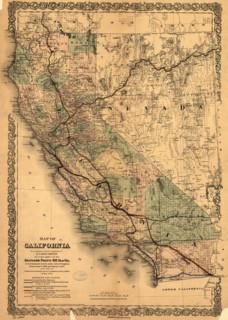 California Southern Pacific - 1876 1876