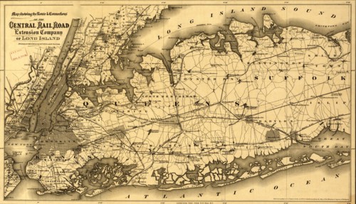 Central Rail Road Extension Company of Long Island - 1873 1873