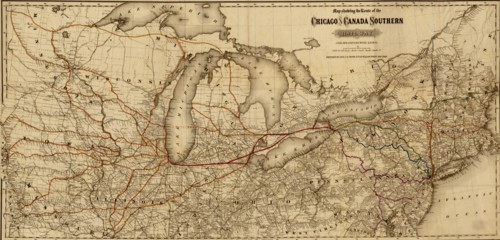 Chicago and Canada Southern Railway  - 1872